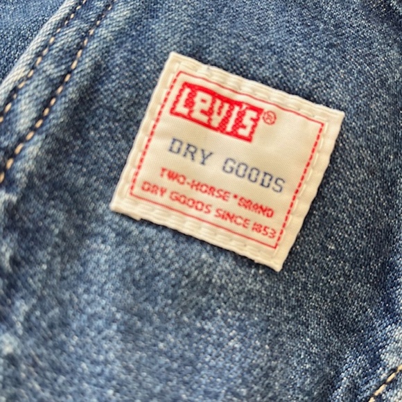 Vintage Levi's Two Horse Brand Carpenter Overalls 90's - Picture 3 of 11